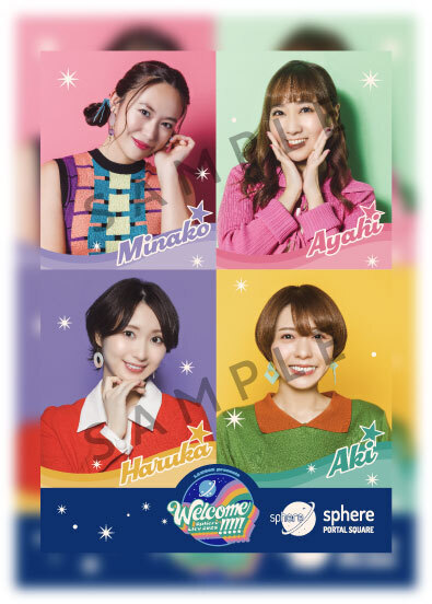 スフィア　Welcome ガチャ LAWSON presents スフィアライブ2025 「Welcome!!!!!」グッズ
